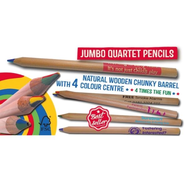 Jumbo Quartet Pencil
